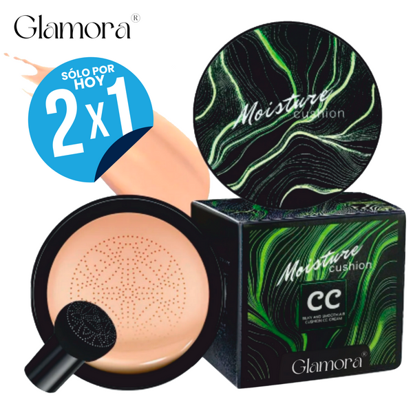 BASE DE MAQUILLAJE CC GLAMOURCREAM™ - OFERTA 2X1 + APLICADOR