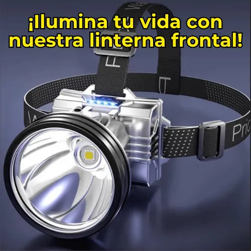 Linterna LED Frontal Super Brillante