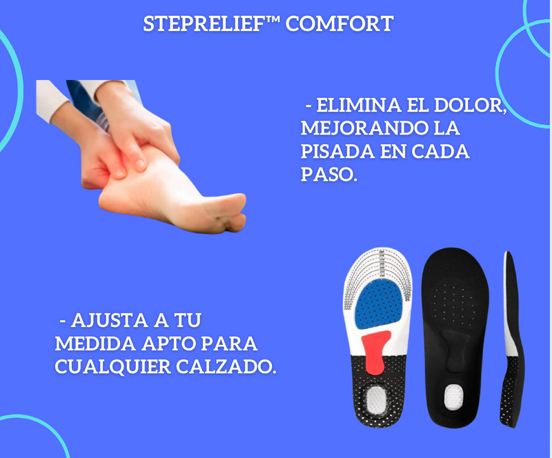 StepRelief™ Comfort – Camina Sin Dolor, Vive Sin Límite